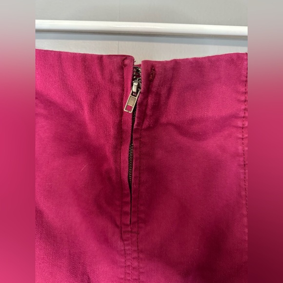 Rewash Elegant Burgundy going out business casual Women's Skirt - Picture 7 of 9